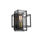 Applique murale Artcraft Artisan AC11737BK 15W 1-lumière noir et laiton brossé