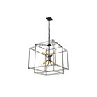 Suspendu Artcraft Artisan AC11738BK noir et laiton brossé
