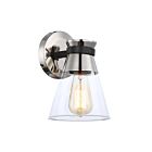 Applique de bain Artcraft Kanata AC11801NB 60W 1 lumière Noir