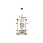 Artcraft Burford AC11812BB 12-Lumières 480W Laiton brossé Lustre sur chaîne