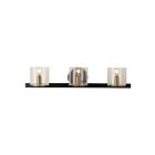 Applique de bain Artcraft Salinas AC11823BB 180W 3 lumières Noir