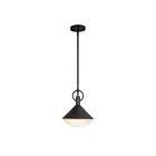 Artcraft Abruzzo AC11861BK Noir 60W Suspendu à tige