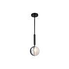 Artcraft Bolla AC11880BK Noir 10W Suspendu à tige