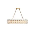 Artcraft AC11963BR Bloom 18-Lumières 180W Laiton Luminaire Suspendu