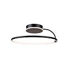 Plafonnier semi encastré Artcraft Halo AC6631BK 25W Black