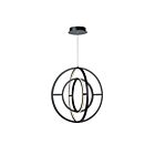 Lustre Artcraft Celestial AC6659BK 60W noir mat