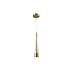 Artcraft Sunnyvale AC6821BR 1-Lumière Laiton brossé Suspend à cordon