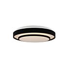 Artcraft AC7401BK Aziza 35W Noir Plafonnier semi encastré