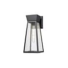Artcraft Lucian AC8861BK 1-Lumière Noir 60W Lanterne murale d'extérieur