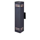 Lampe Murale Extérieur Canarm IOL309BK 2-Lumières Série Tay Noir