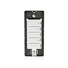 Leviton DT204-1LW Minuterie de déc. blanche 20A Sp3W 5 touches 30M/1/2/4H