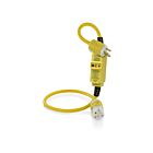 Leviton GSCM1-3C Cordon Gfi d'auto-test de port Mnl15A 3Ft