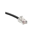 Leviton H6A10-16E Cordon de brassage Cat 6A High-Flex 16 pieds 4,8M Noir