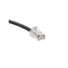 Leviton H6A10-12E Cordon de brassage Cat 6A High-Flex 12 pieds 3,6M Noir