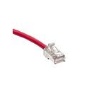 Leviton H6A10-8R Cordon de Brassage Cat 6A High-Flex 8 ft 2.4M Rouge