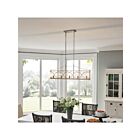 Kichler 82403 5-Lumières Blanc antique vieilli 60W Lustre