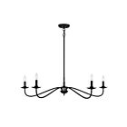 Lustre Savoy House M10085MBK 5 Lumières 300W Noir mat