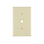 Leviton PJ11-T Plaque téléphonique de taille moyenne en nylon à 1 groupe