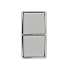 Leviton RK634-PG Kit de changement de couleur d'interrupteur gris galet