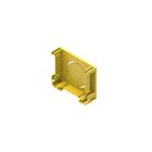 Leviton S2END-38D Embout de chemin de roulement en fibre 2x2