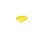 Leviton S4DCT-SHC Conduit de chemin de roulement en fibre 4x4