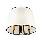 Plafonnier Artcraft Coco SC13344BK Or, noir