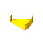 Leviton SWHEL-45D Coude Horizontal 4x12 45Dg