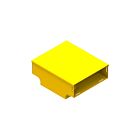 Leviton SWVTE-TEC Té vertical pour chemin de roulement en fibre 4x12