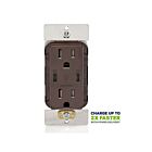 Leviton T5636-B Prise inviolable 15A Type USB Hp Cc Chrg 