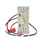 Leviton TSM10-1LT Variateur à glissière 1000W clair-amande