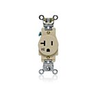 Leviton W5361-I Prise unique résistante aux intempéries 