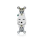 Leviton W5661-W Fil arrière/latéral à sortie unique résistant aux intempéries 15A-250V 