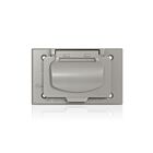 Leviton WM1HF-GY Couverture horizontale Fs résistante aux intempéries