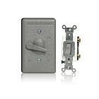 Leviton WM1SC-2GY Wp1 Gris Bx1/00/10