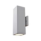 Lanterne murale d'extérieur LED bi-directionnelle Access Lighting Bayside 20033LEDMG-SAT-FST 15W satin