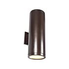 Lanterne murale d'extérieur LED bi-directionnelle à double tension Access Lighting Sandpiper 20036LEDMG-BRZ-FST 15W bronze