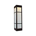Lanterne murale d'extérieur LED Access Lighting Metropolis 20040LEDDMG-SAT-RFR 28W satin
