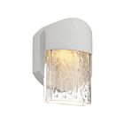 Lanterne murale d'extérieur LED Access Lighting Mist 20043S-LEDDMG-SAT-CLR 15W satin