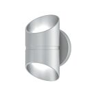 Lanterne murale d'extérieur LED bi-directionnelle Access Lighting Marino 20120LEDDMG-SAT 6W satin