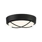 Plafonnier d'extérieur LED Access Lighting Meridian 20255LEDMG-MBL-FST 20W Noir mat
