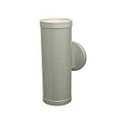 Lanterne murale d'extérieur bi-directionnelle Access Lighting Poseidon 20364-SAT-CLR 60W satin