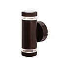 Lanterne murale d'extérieur LED bi-directionnelle Access Lighting Sunset 20385LEDMGLP-BRZ-CLR 7W bronze