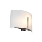 Applique murale LED Access Lighting Prong 20447LEDDLP-BS-WHT 20W 2 Lumières acier brossé