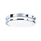 Plafonnier LED de 14" Access Lighting Solero 20465LEDEM-CH-ACR 20W chrome 1 lumière