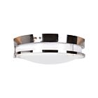 Plafonnier LED de 18" Access Lighting Solero 20466LEDEM-BS-ACR 24W acier brossé 1 lumière
