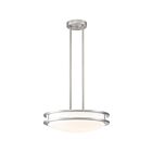 Luminaire suspendu ou semi-encastré LED Access Lighting Solero 20469LEDD-BS-ACR 25W acier brossé