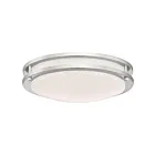 Plafonnier LED de 14" Access Lighting Sparc 20471LEDD-CH-SACR 20W chrome 1 lumière