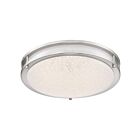 Plafonnier LED de 16" Access Lighting Sparc 20472LEDD-CH-SACR 25W chrome 1 lumière