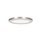 Plafonnier LED à double tension Access Lighting ModPLUS 20836LEDD-BS-ACR 12W acier brossé
