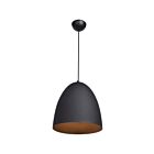 Suspendu Access Lighting Nostalgia 23776-MBL-MGL 60W noir mat